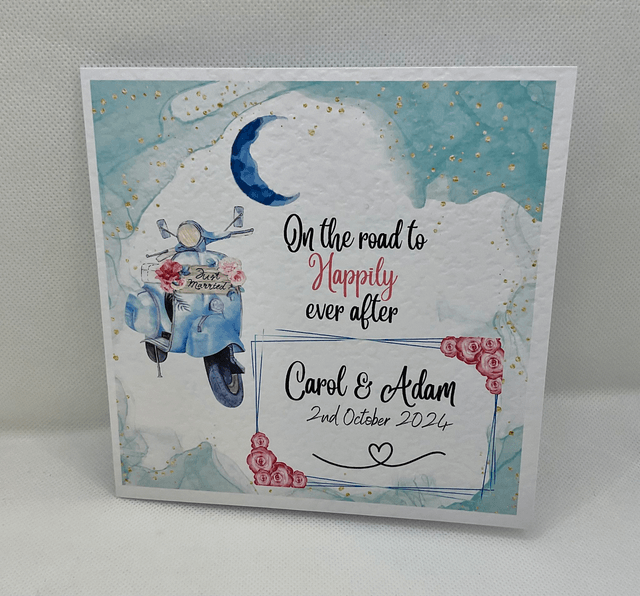 Personalised Wedding / Engagement frame. Gift for Couples. Beautiful Handmade gift. 