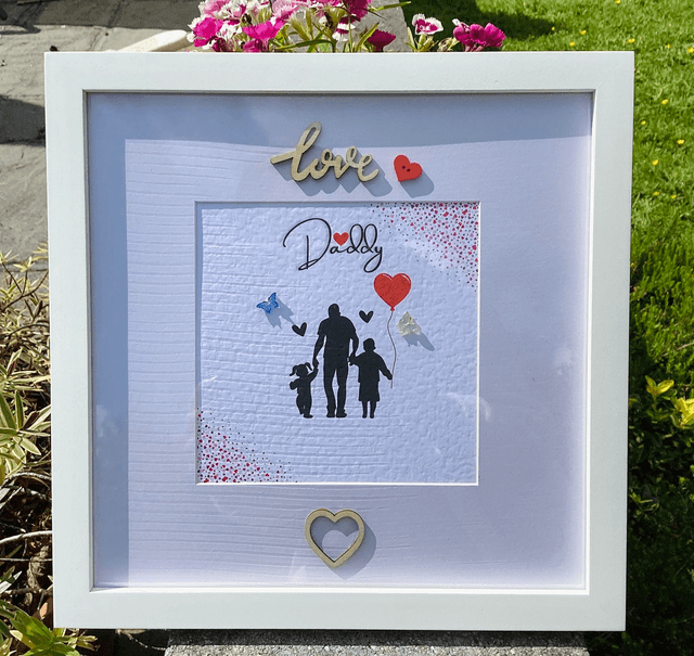 Personalised gift for Father’s Day and special occasions. Beautiful keepsake for him