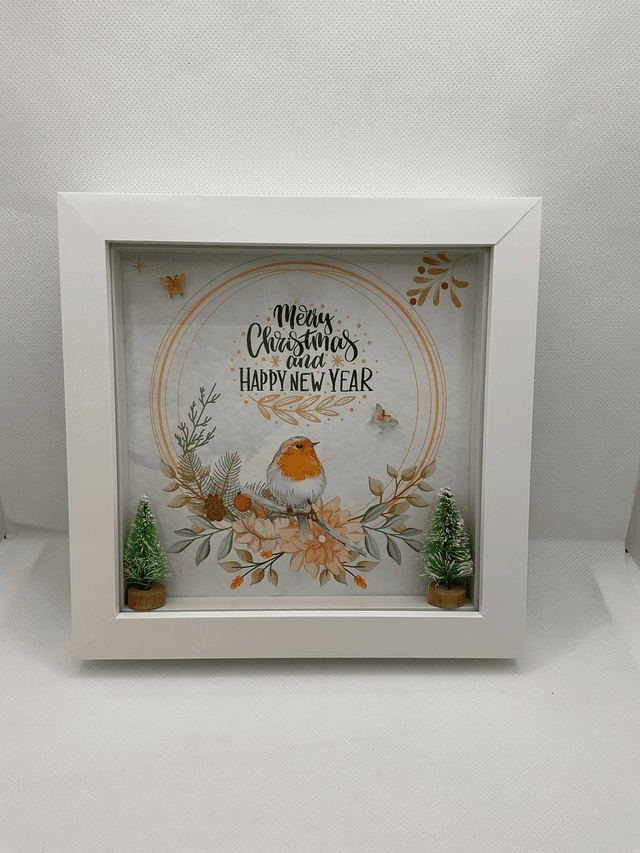 Christmas frame. Beautiful Christmas gift.  