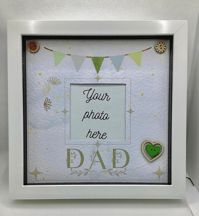 Personalised father&#039;s gift. Beautiful frame for Father&#039;s day, birthdays or special occasions. 
