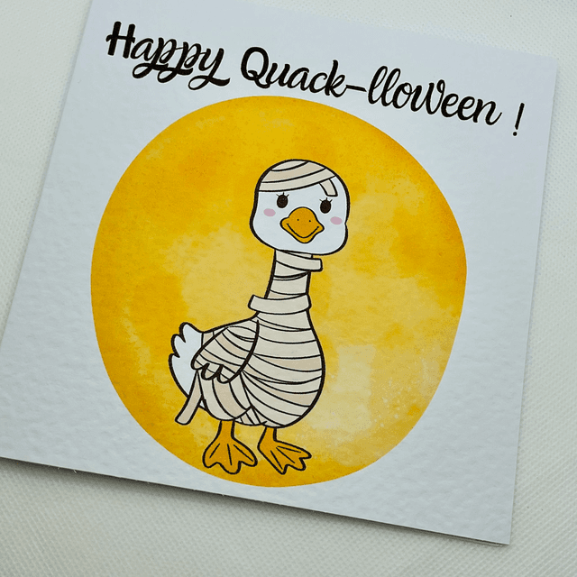 Halloween card. Fully personalised textured card.