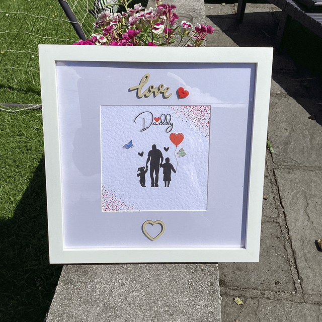 Personalised gift for Father’s Day and special occasions. Beautiful keepsake for him