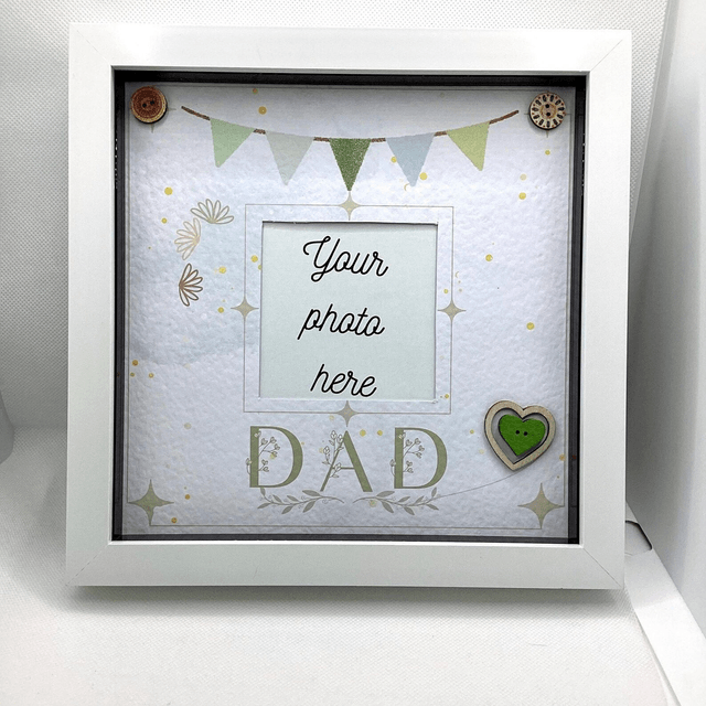 Personalised father's gift. Beautiful frame for Father's day, birthdays or special occasions.