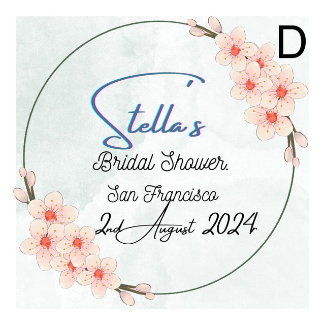 Personalised wedding guest book and Bridal shower scrapbook keepsake album with FREE pen and pendant.