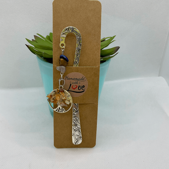 Handmade bookmark. Beautiful silver colour beaded bookmarks. Perfect gift idea.