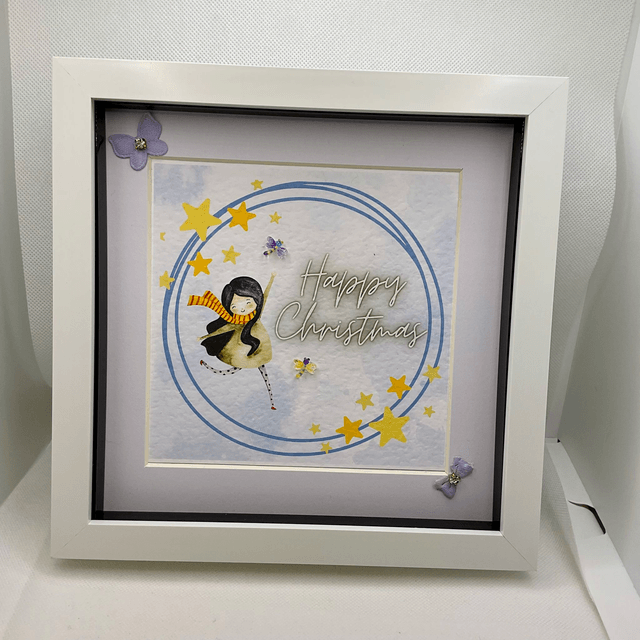 Personalised Frame Gift for Girls-Handmade Girl's Room Decor,Birthday gift,gift for teenager,Communion gift, gift for her, Confirmation gift