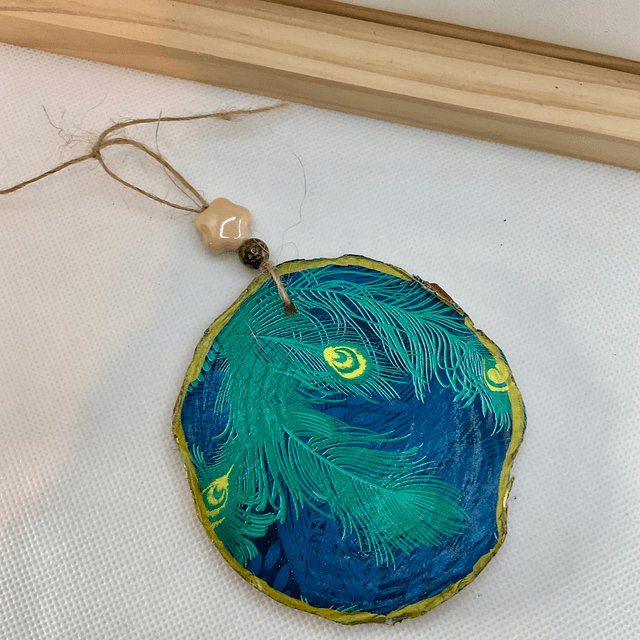 Handmade Wooden decorations.