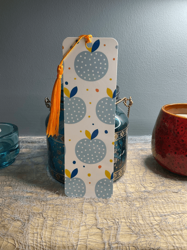 Handmade laminated bookmarks. Beautiful gift for book lovers.