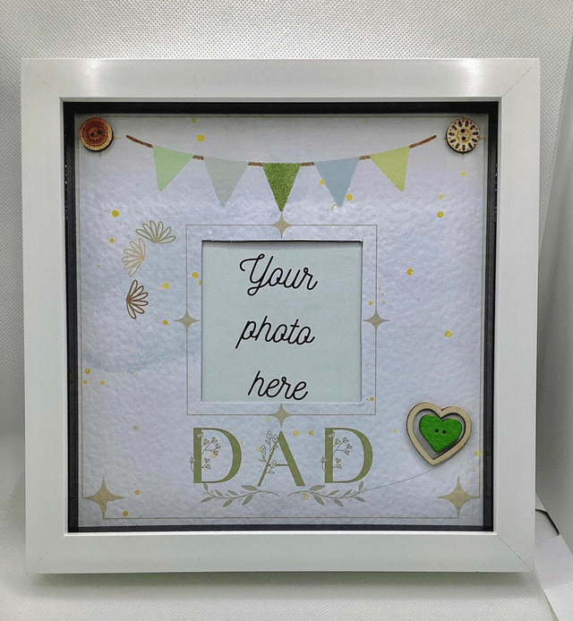 Personalised father's gift. Beautiful frame for Father's day, birthdays or special occasions.