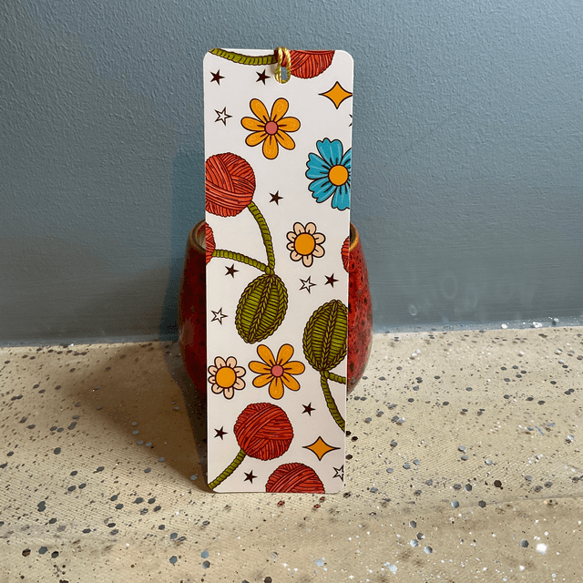 Handmade laminated bookmarks. Leaves-Autumn design.