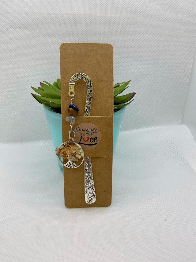 Handmade bookmark. Beautiful silver colour beaded bookmarks. Perfect gift idea.