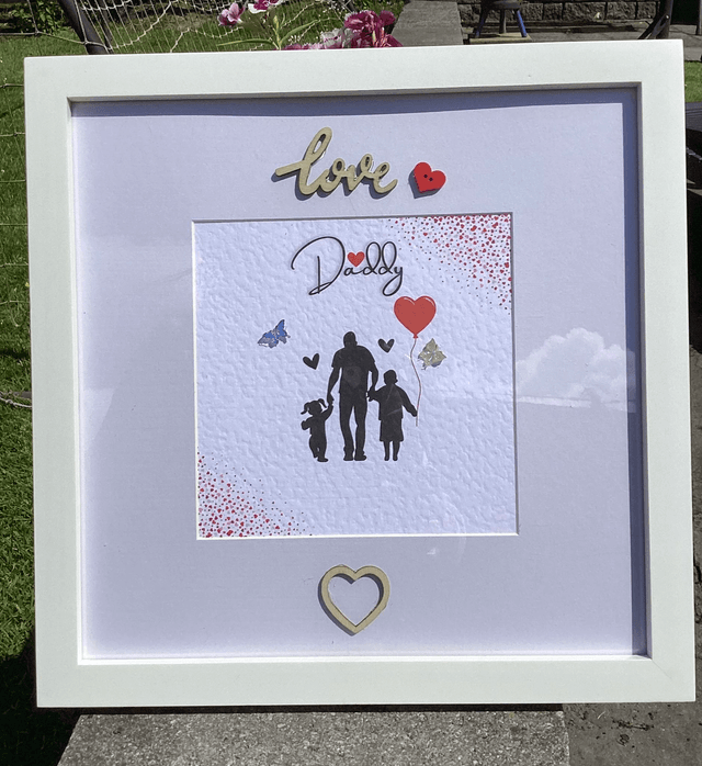 Personalised gift for Father’s Day and special occasions. Beautiful keepsake for him