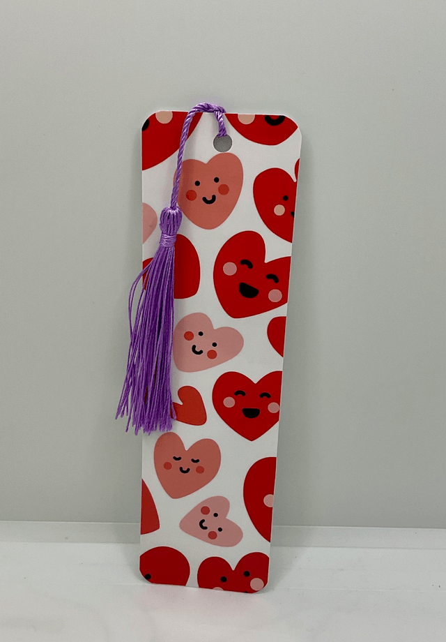 Handmade laminated bookmarks. Beautiful gift for book lovers.