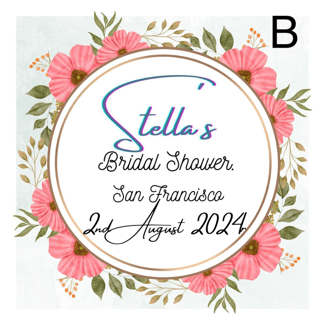 Personalised wedding guest book and Bridal shower scrapbook keepsake album with FREE pen and pendant.