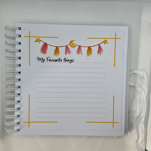 Handmade, personalised scrapbook / photo-book with FREE pen and pendant. Beautiful teacher and special occasions gift.