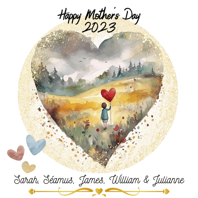 Mother's birthday gift. Personalised photo frame gift for mothers day, birthdays or special occasions.