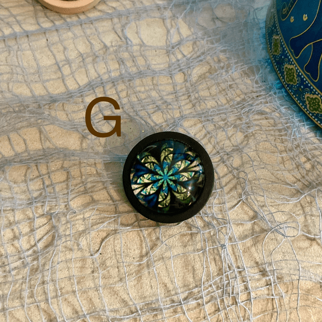 Vibrant Handmade colourful brooches. Unique clothes accessories.