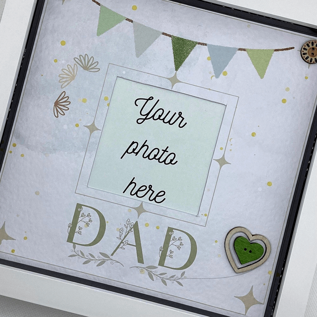 Personalised father's gift. Beautiful frame for Father's day, birthdays or special occasions.