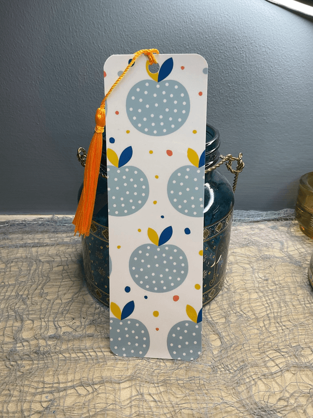 Handmade laminated bookmarks. Beautiful gift for book lovers.