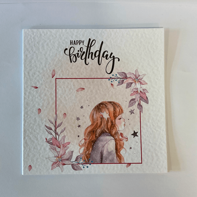 Birthday Card.Fully customisable.