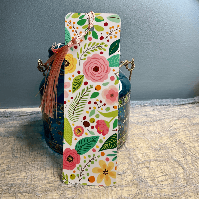 Handmade laminated bookmarks. Beautiful gift for book lovers.